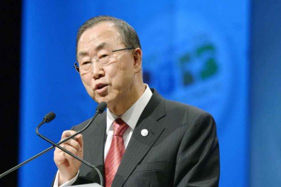 El secretario general de la ONU, Ban Ki-moon. Foto: EFE