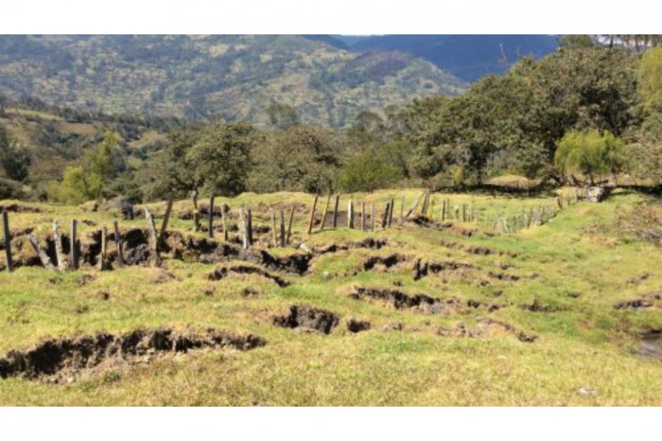 Advierten riesgo inminente por falla geológica en Junín, Cundinamarca