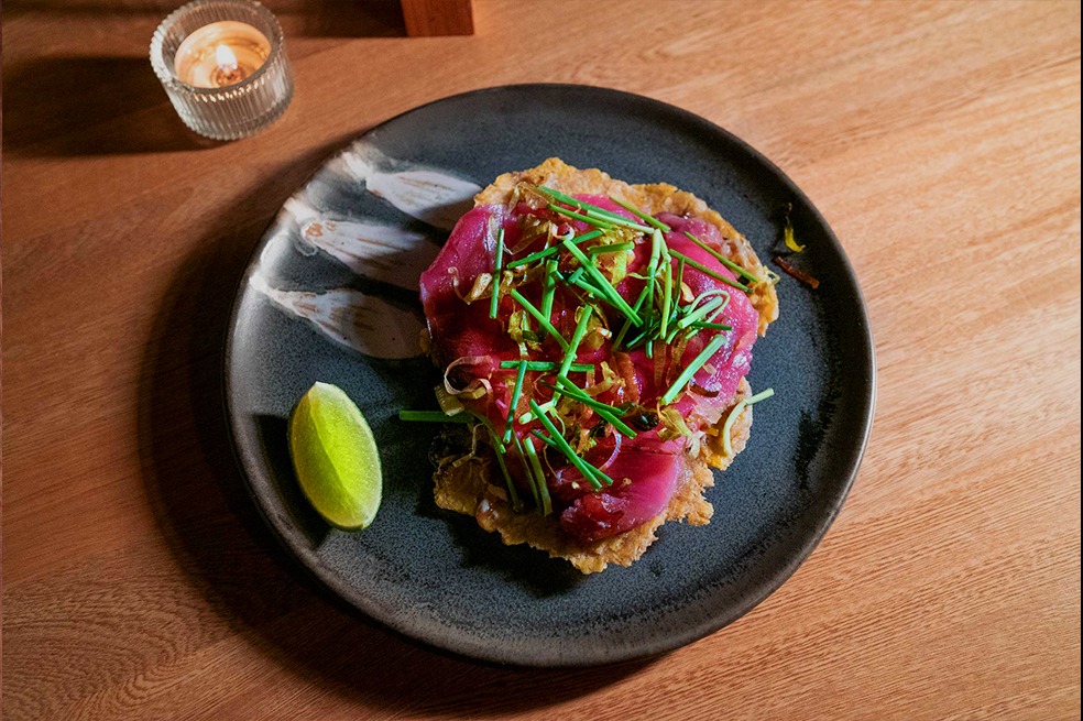 Tostón de atún