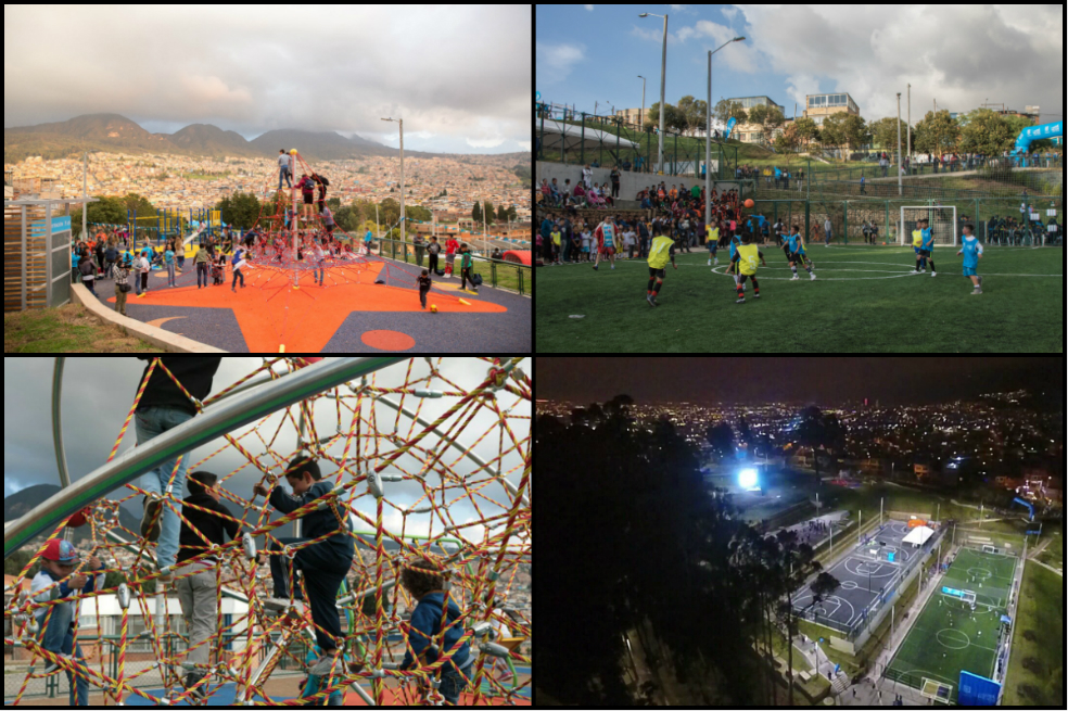 Imágenes de La Victoria, el nuevo parque de la localidad de San Cristóbal