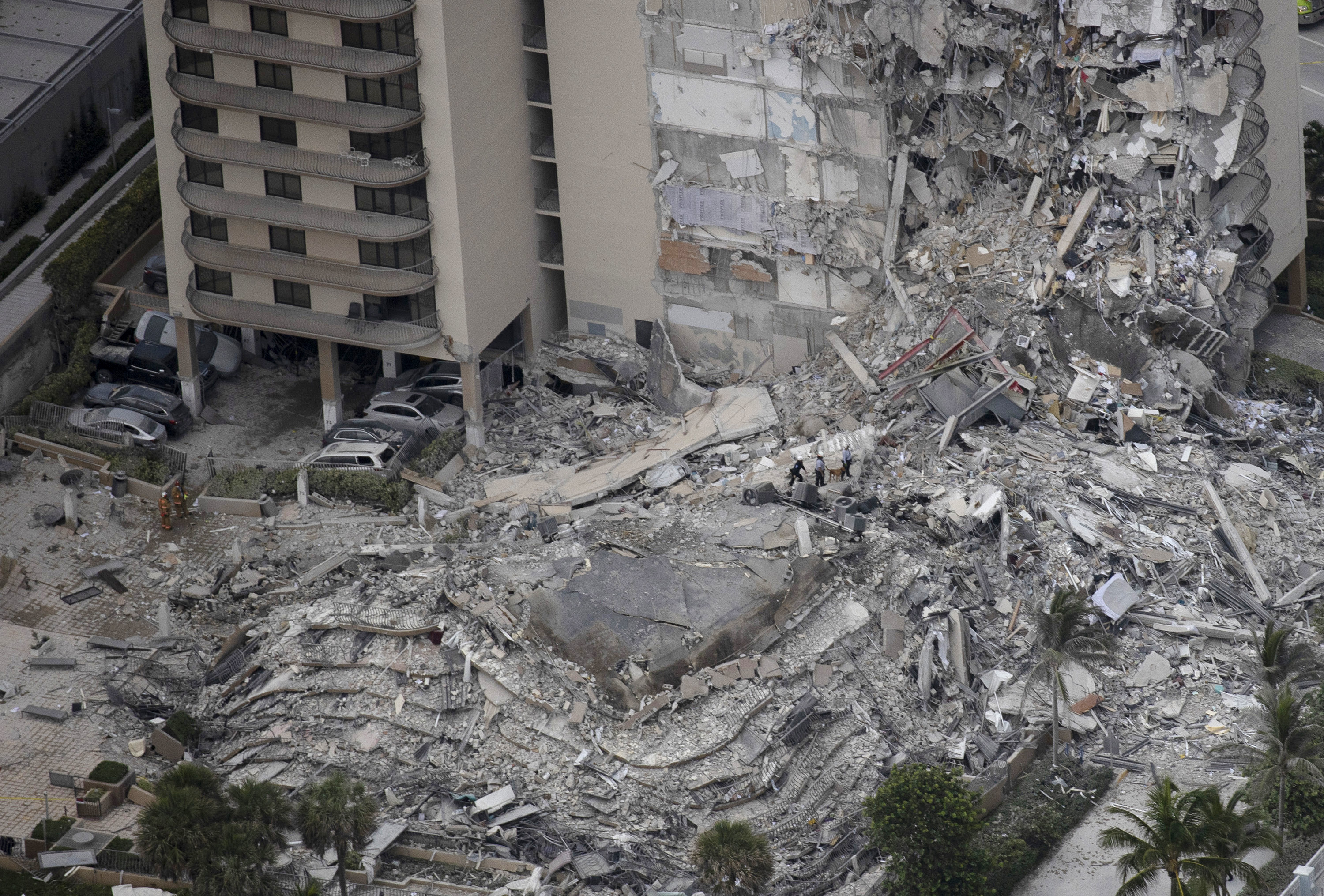 Lo que se sabe hasta ahora sobre el derrumbe del edificio en Miami