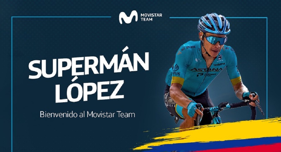 Miguel Ángel López correrá con el Movistar en 2021