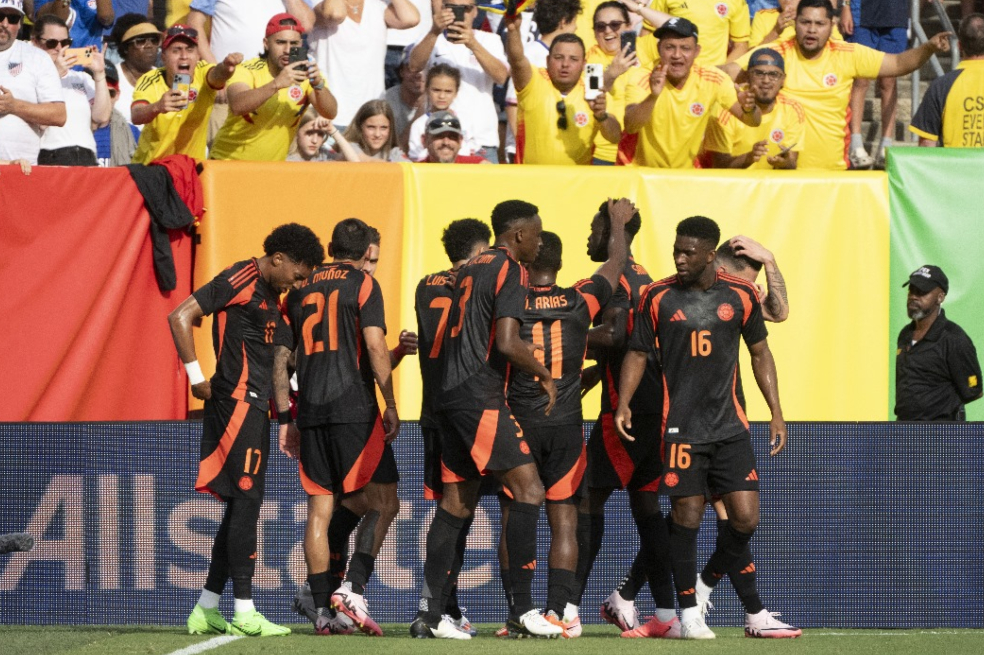 La selección de Colombia le ganó 5-1 a Estados Unidos, en Washington.