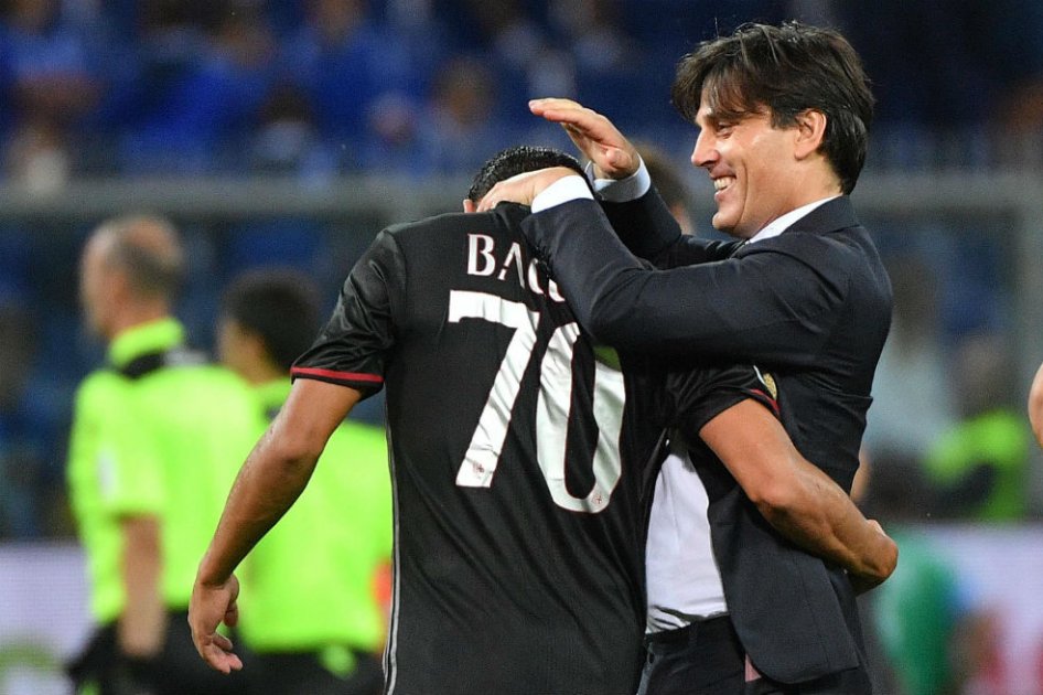 «Los goles hablan por Bacca»: Vicenzo Montella