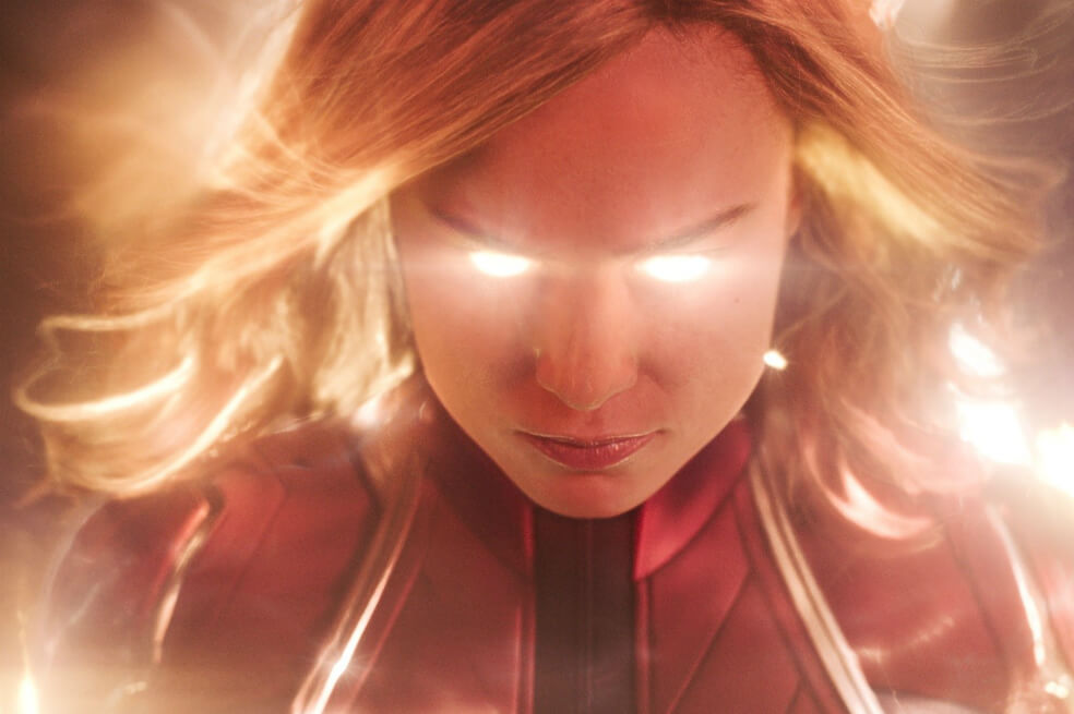 Brie Larson exhibe la fuerza Jedi de una Capitana Marvel
