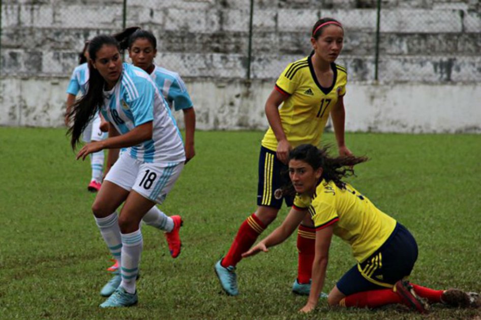 Colombia empató con Argentina en el suramericano femenino sub-20