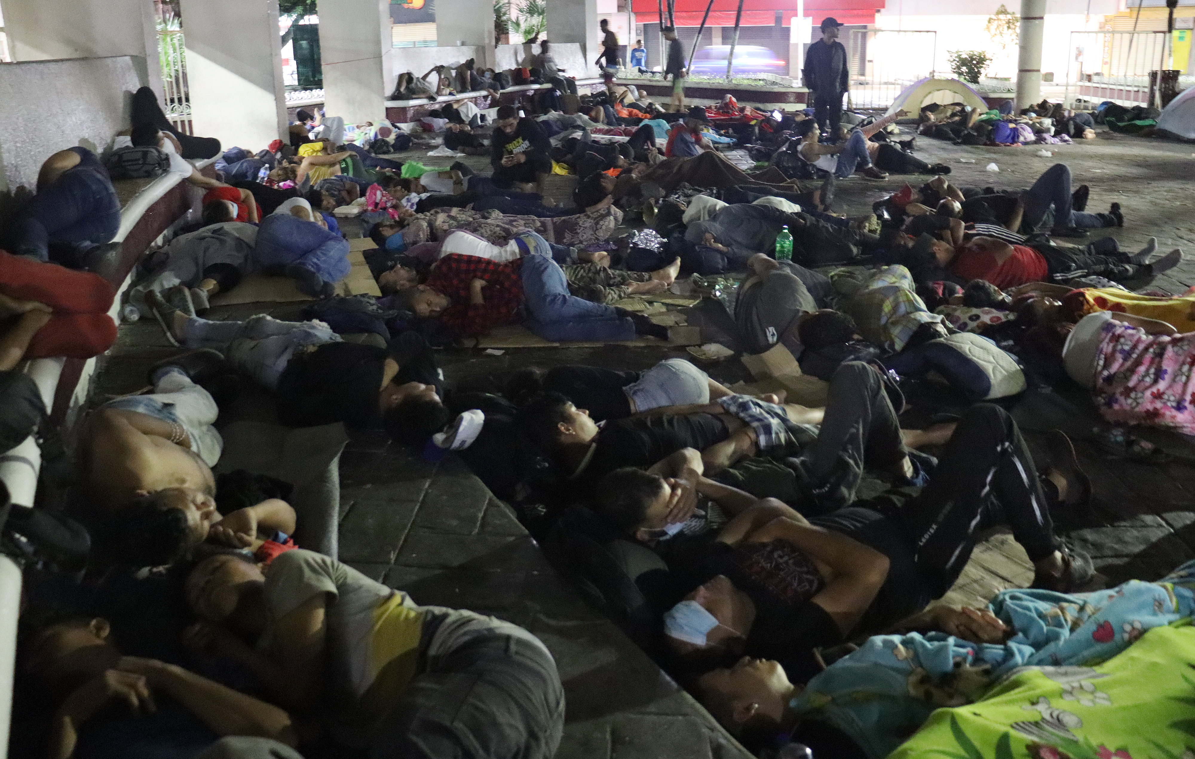 Los venezolanos varados en México por la larga espera para ingresar a EE. UU.