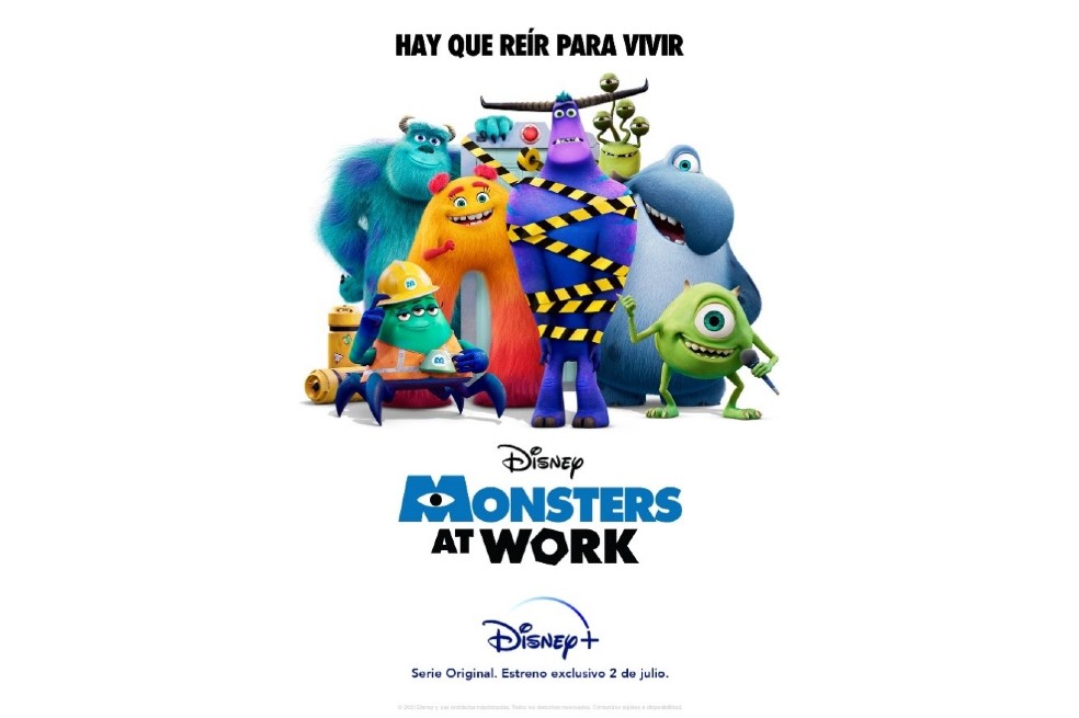 Disney+ lanza nuevo tráiler de la serie “Monsters at Work”