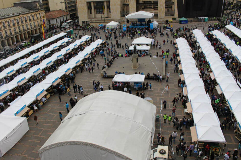 344 campesinos llegarán a la Plaza de Bolívar para ofrecer sus productos