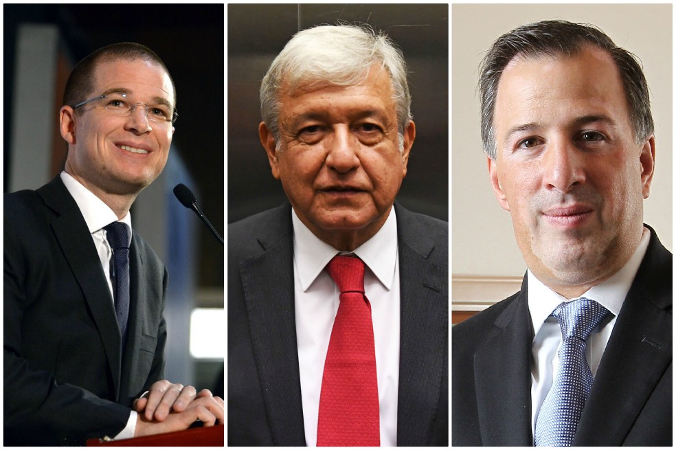 Con tres candidatos comenzó la carrera presidencial en México