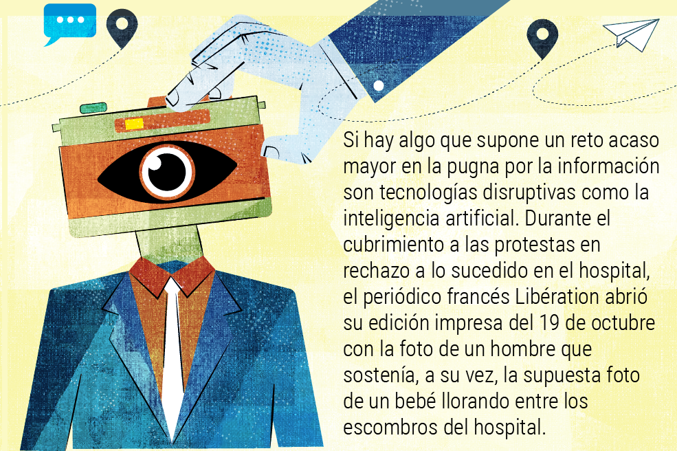 La guerra de Israel y Hamás también es una guerra contra la información falsa