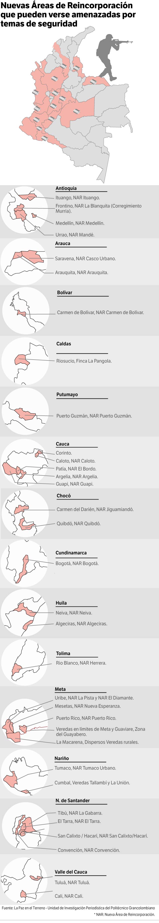 21 desapariciones forzadas a excombatientes de las Farc han sido reportadas por la Misión de Verificación de la ONU.