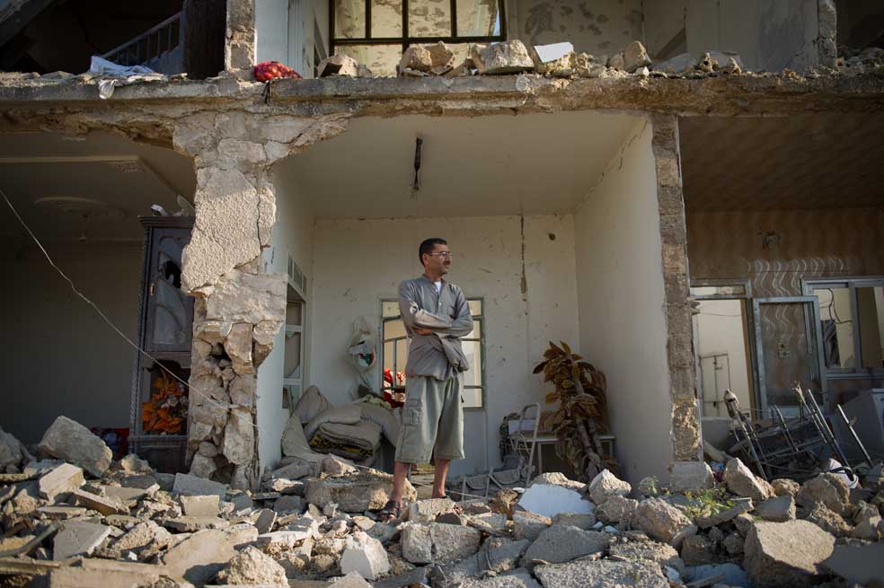 En Siria, los civiles ponen los muertos