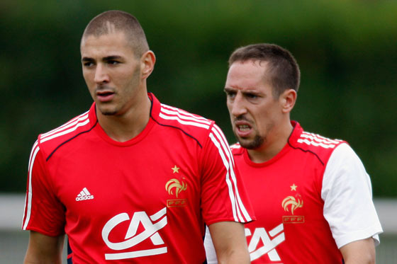 Ribéry y Benzema serán juzgados por haber tenido relaciones con prostituta menor de edad