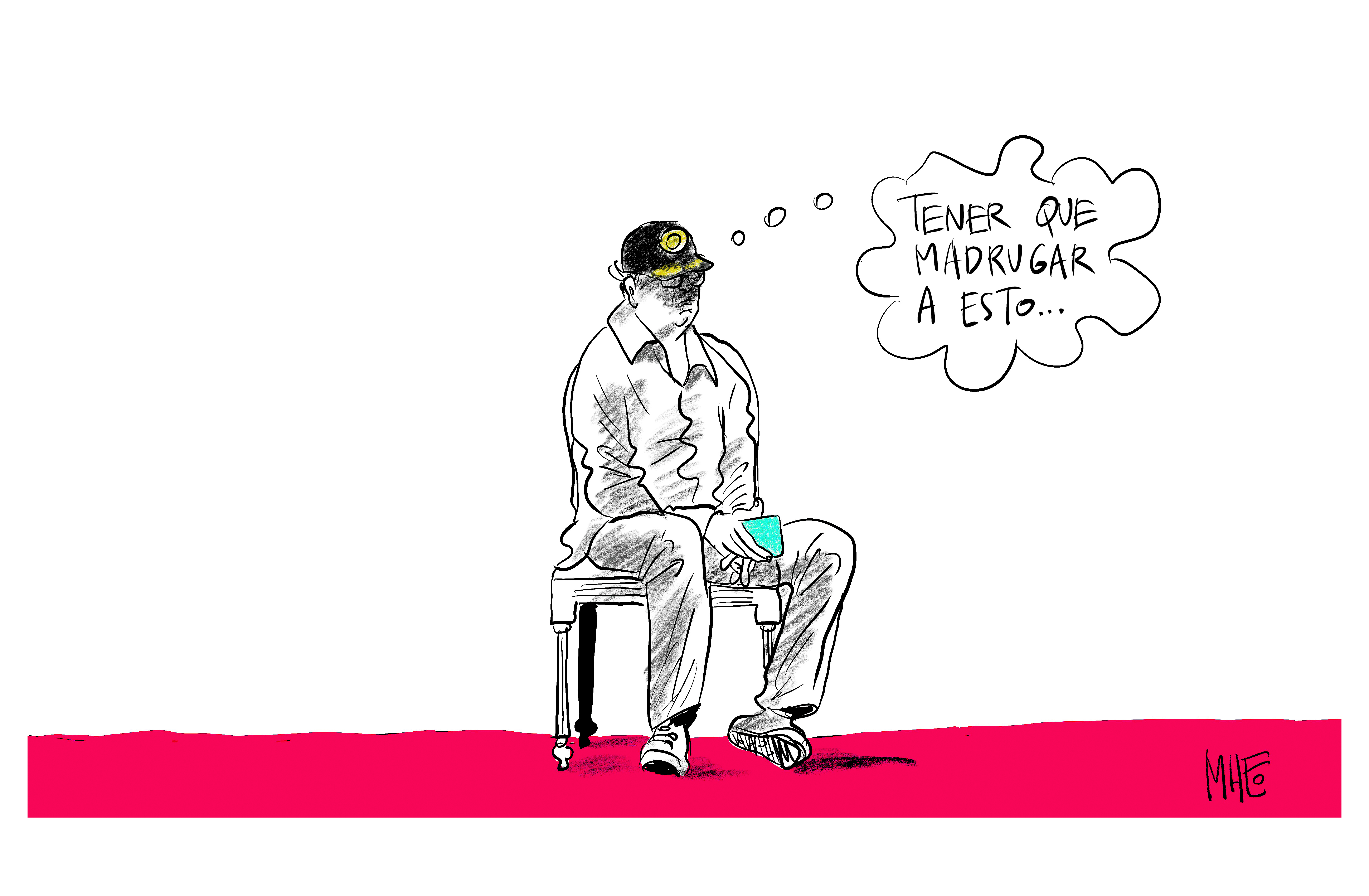 El presidente se aburre