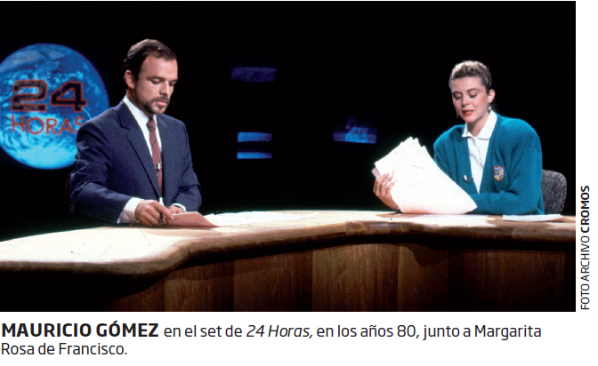 Mauricio Gómez, periodista de tiempo completo