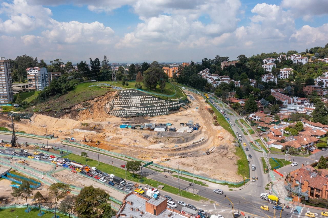 IDU indica avance de 51 % en obras de av. El Rincón con avenida Boyacá