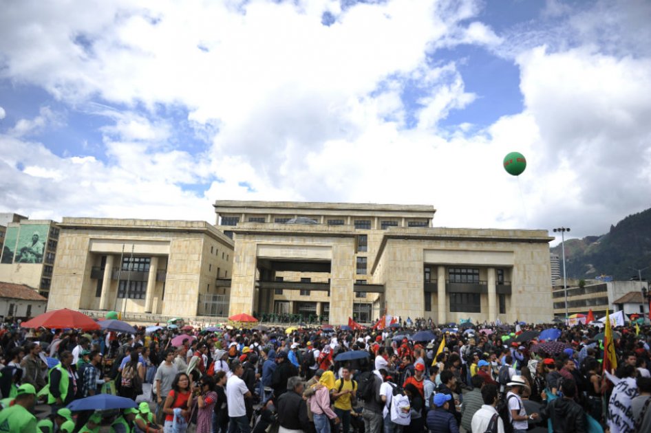 Se prevé que 15.000 personas se concentren en la Plaza de Bolívar por paro