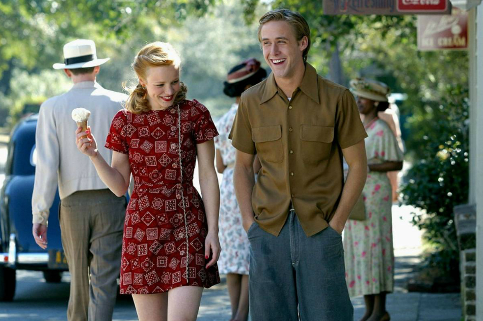 Imagen de la película "The Notebook".