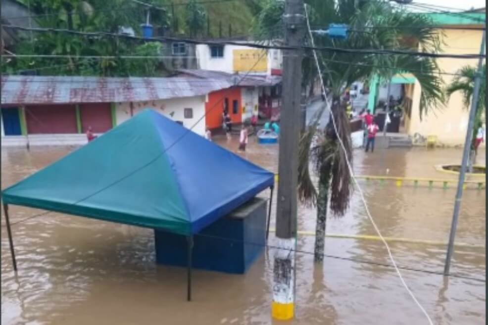 Chocó, en emergencia tras el desbordamiento de cinco ríos