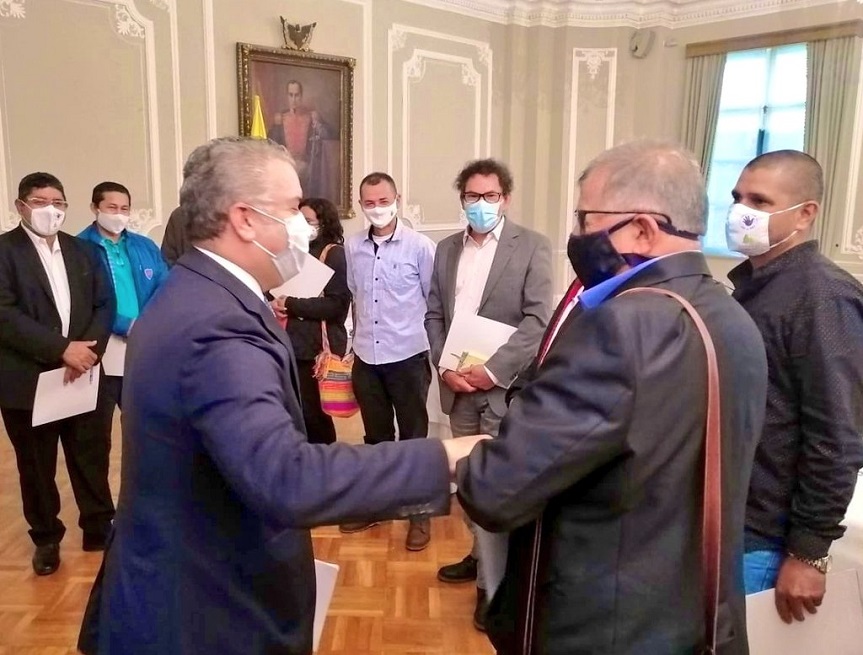 “Reunión con Duque fue un avance contra la estigmatización”: Pastor Alape
