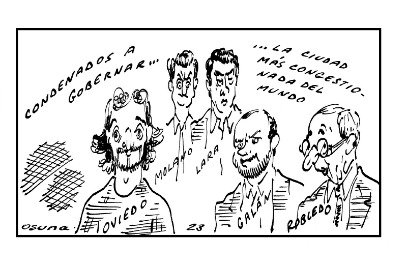 Candidatos para el trancón