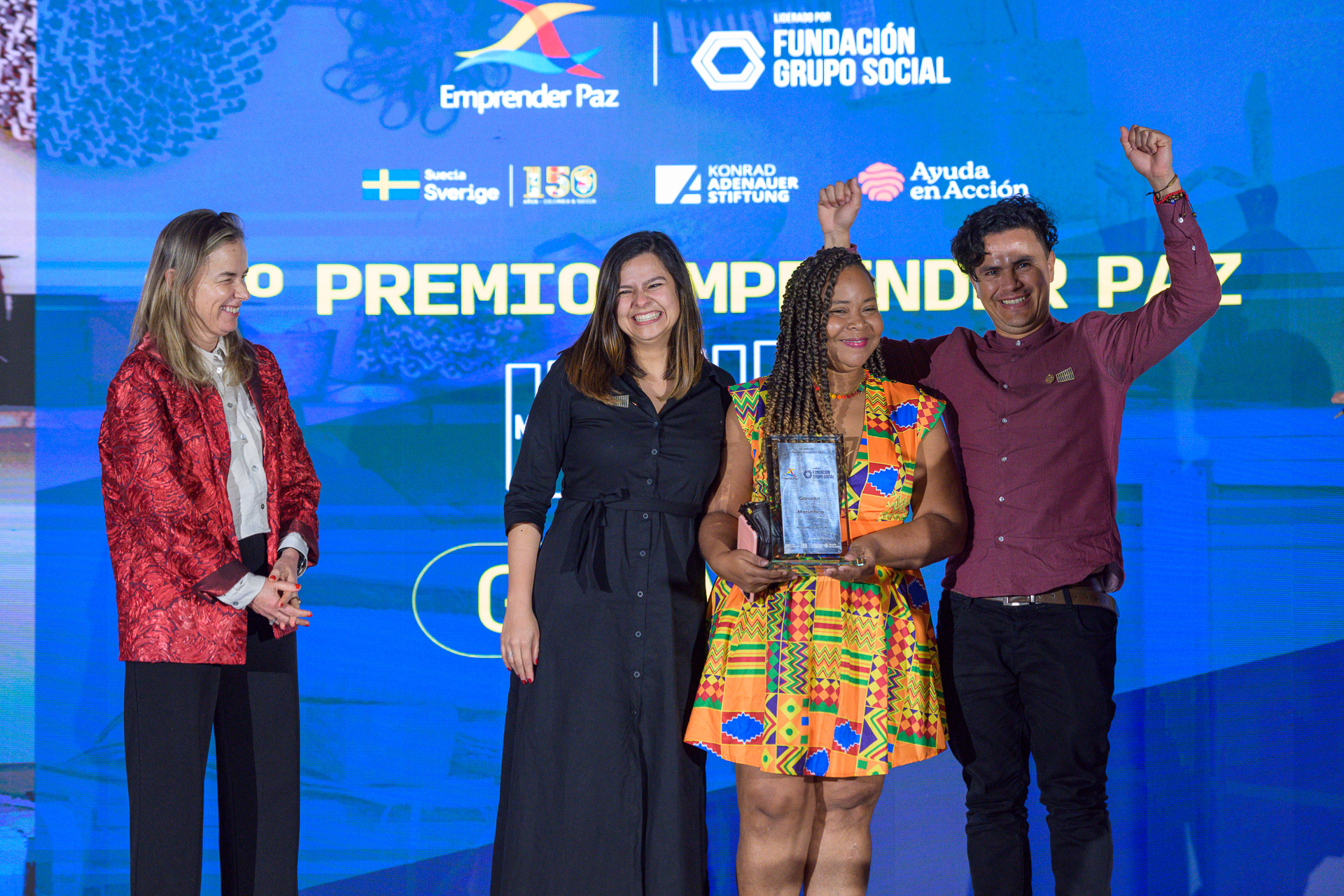 Estos son los ganadores del premio “Emprender Paz” en este 2024