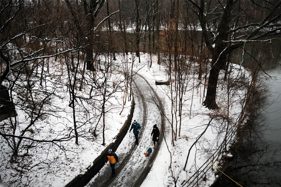 Nueva York: cae la mayor nevada tardía de la temporada