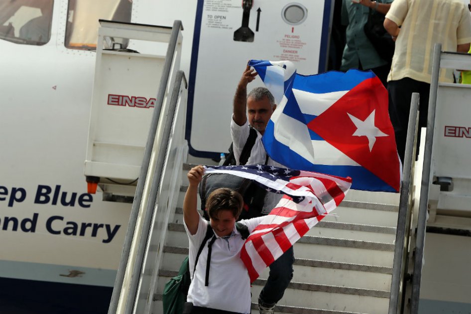 Ya llegó a Cuba el primer vuelo regular desde EE.UU. en más de 50 años