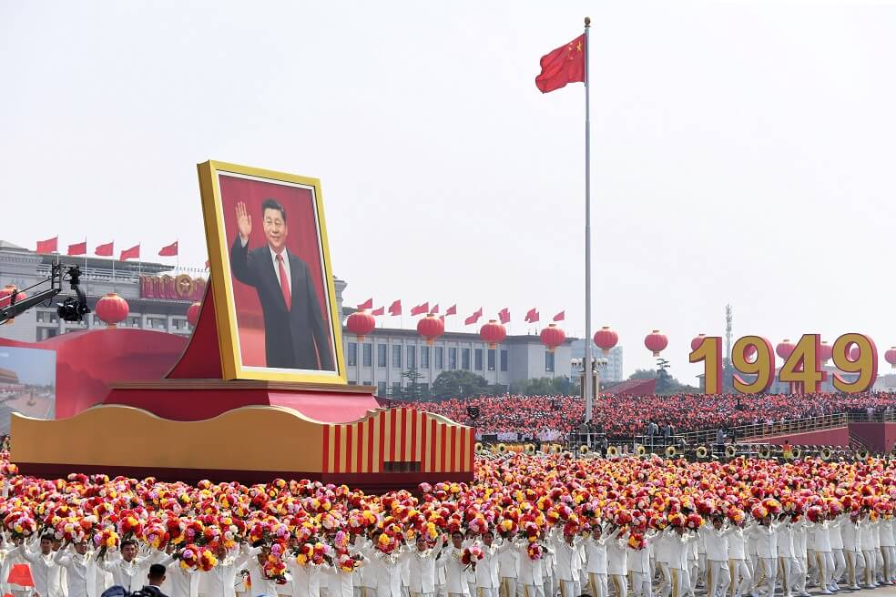 El desfile del 70° aniversario chino que exhibe su repunte en tecnología militar
