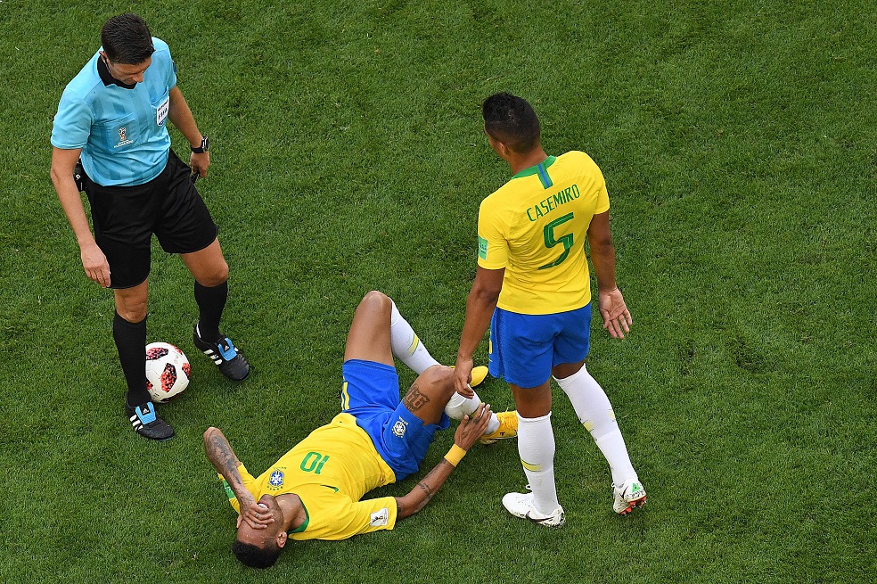 «Caídas» de Neymar en el Mundial ahora sirven de publicidad