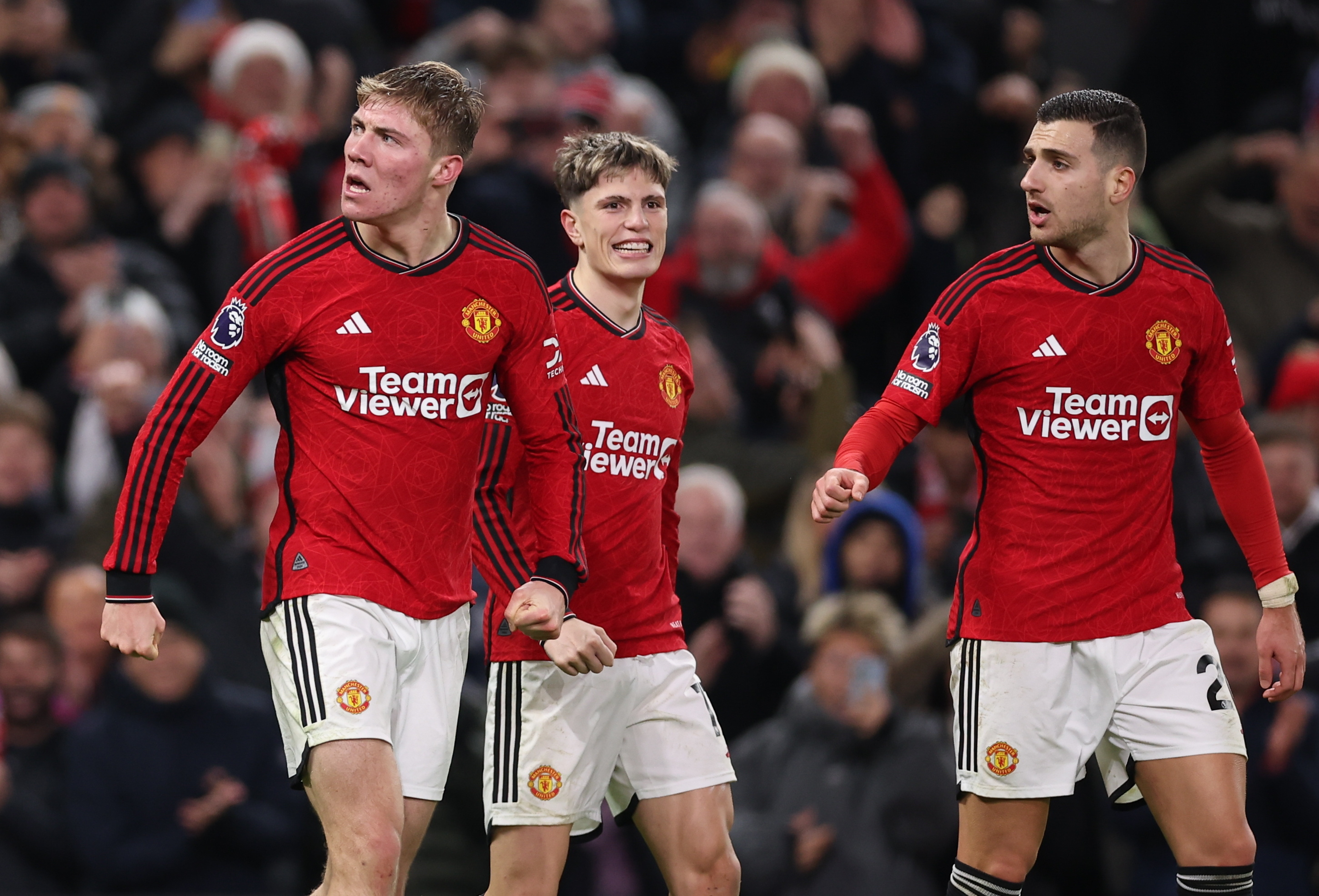 De la amargura a la felicidad: Manchester United le remontó al Aston Villa