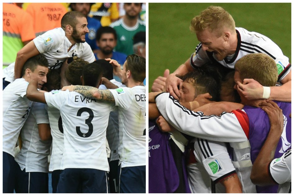 Alemania vs. Francia, clásico europeo en templo sudamericano
