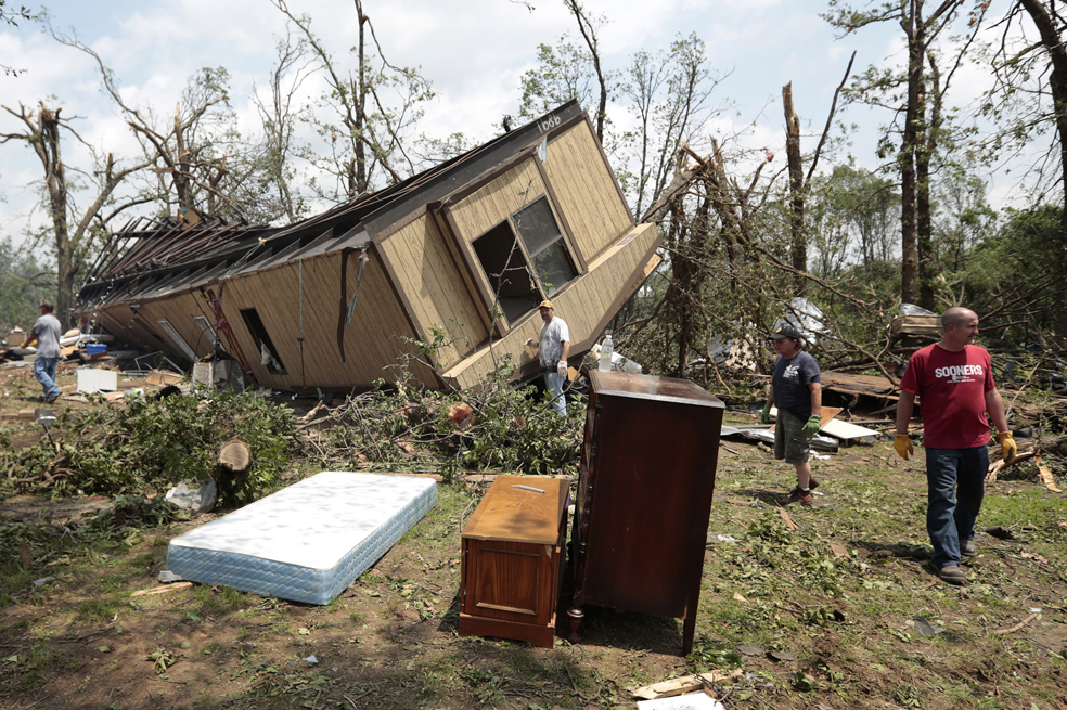 El tornado que azotó a Oklahoma