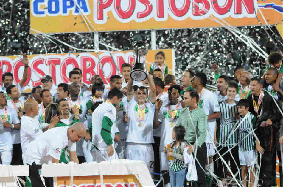 Nacional levanta el título de Copa Colombia 2013