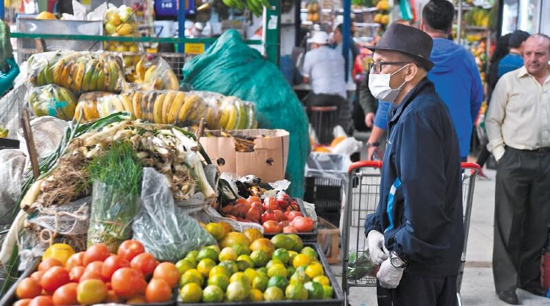 Abastecimiento de alimentos en Bogotá, garantizado en la cuarentena