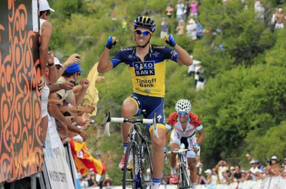 Alberto Contador se prepara en los Alpes franceses para el Tour