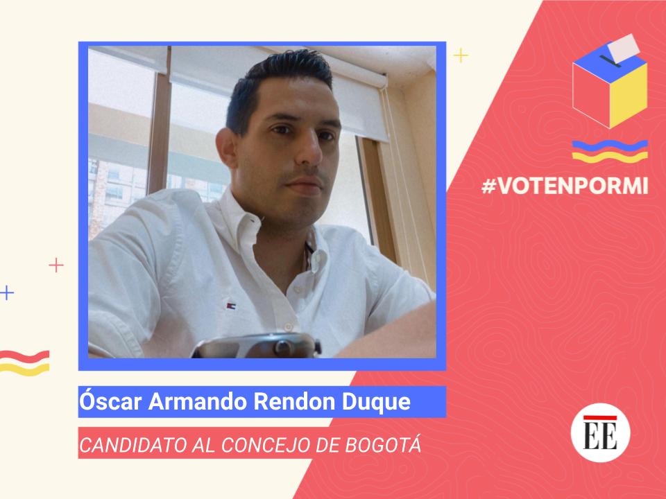 Óscar Armando Rendón, por la defensa de los animales #Votenpormí