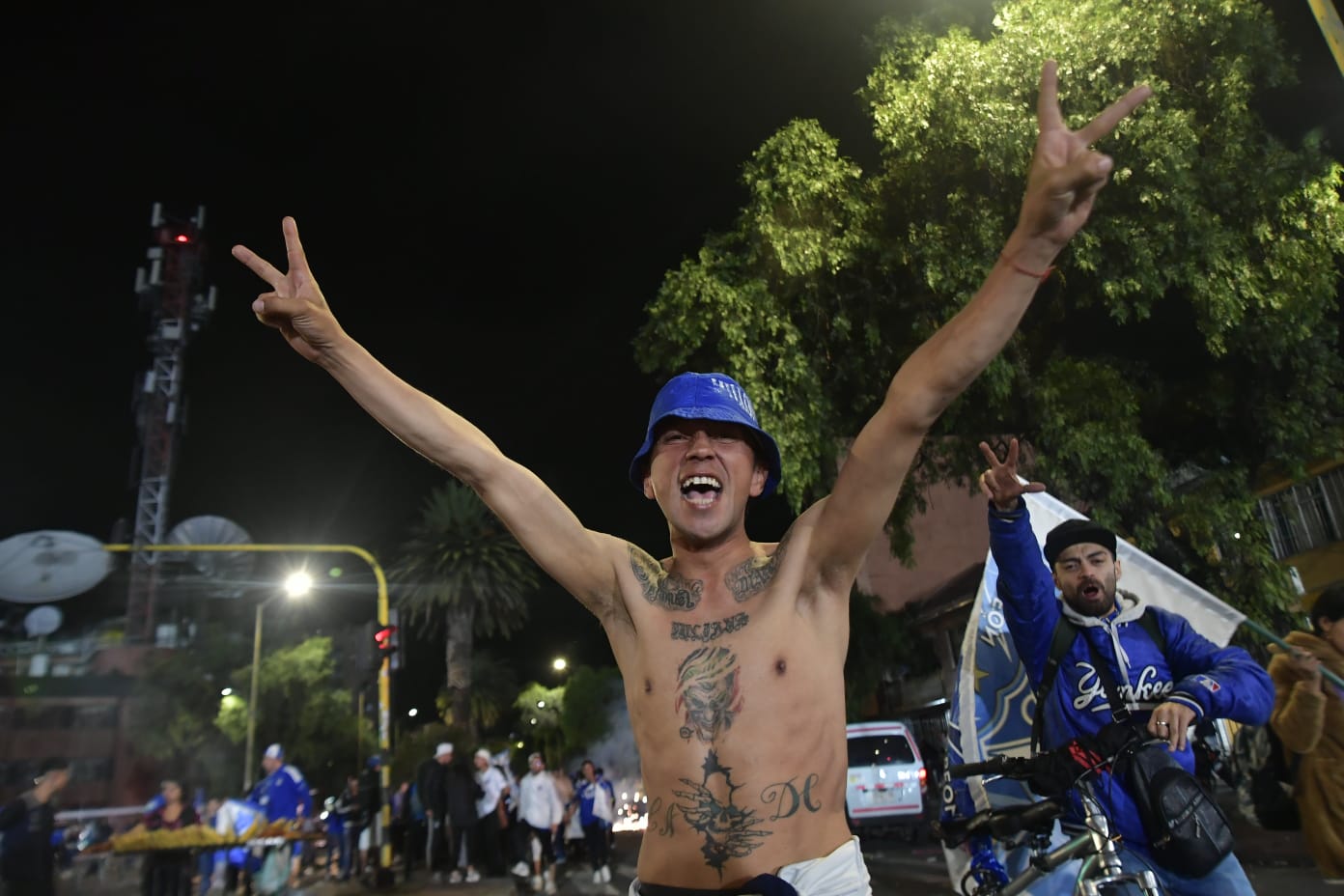 Fotos de la celebración de la hinchada de Millonarios por el título 16.
