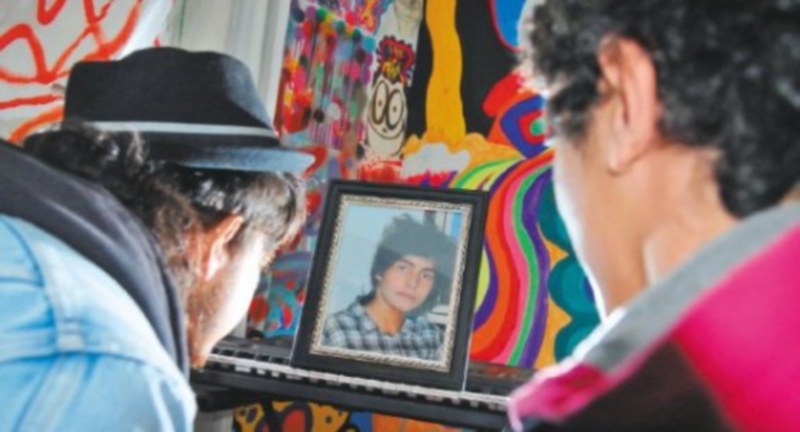 A policía que declarará en proceso del grafitero lo quieren matar
