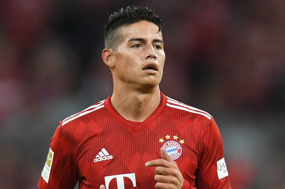 James Rodríguez jugó 13 minutos en la victoria del Bayern Múnich