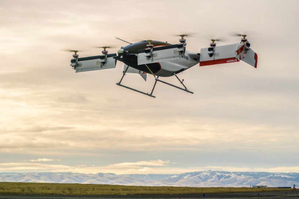 El taxi aéreo no tripulado de Airbus realizó su primer vuelo