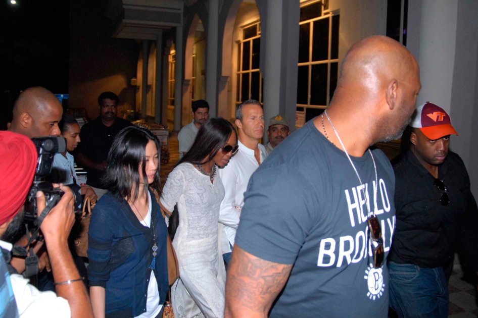 Y Naomi Campbell no estaba jugando polo con elefantes