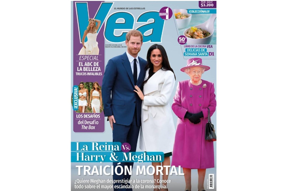 El príncipe Harry y Meghan son la nueva portada de la revista Vea
