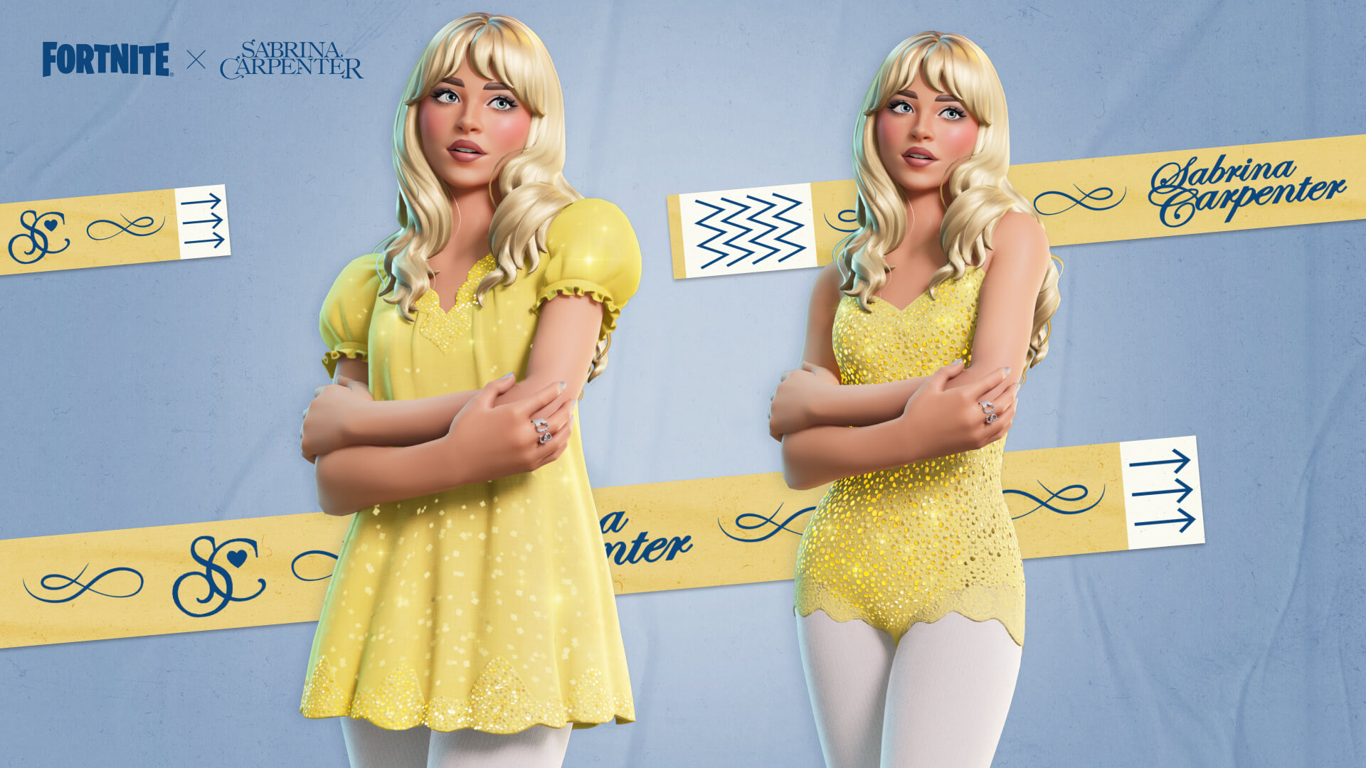 Nadie se escapa de Fortnite, Sabrina Carpenter es la nueva skin de la temporada 8