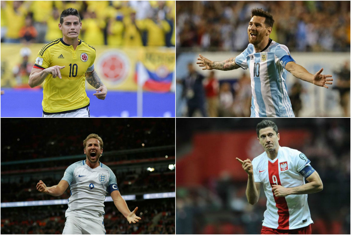Las figuras de las 32 selecciones que jugarán el Mundial