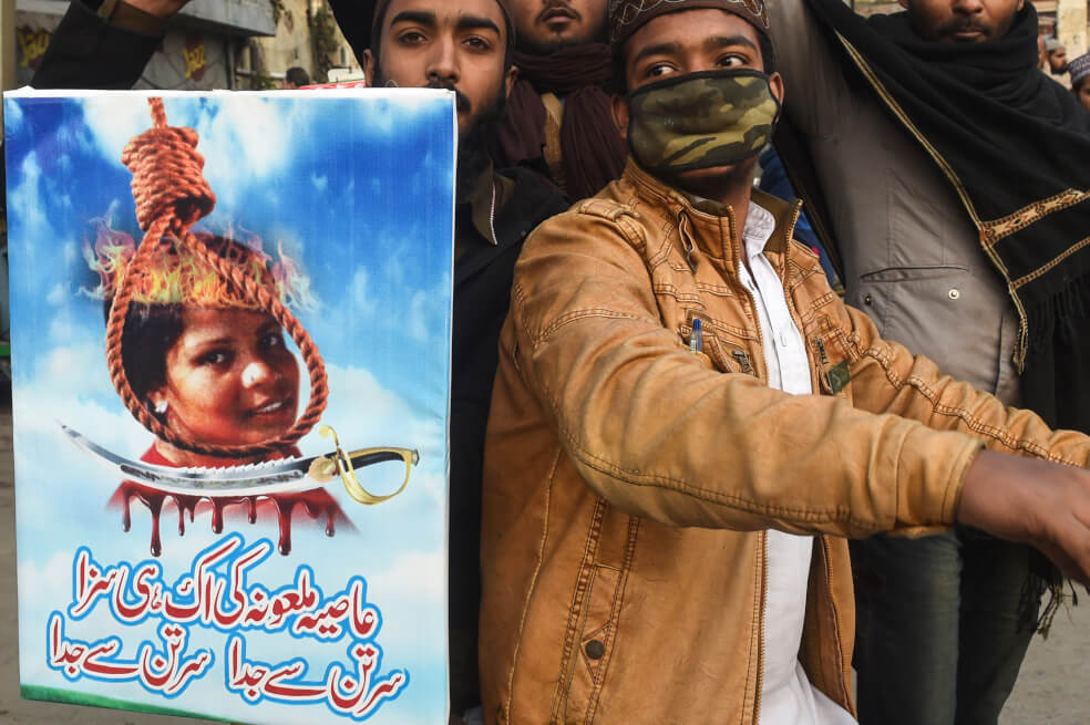 Asia Bibi, la mujer que se salvó de morir en la horca por blasfemia en Pakistán