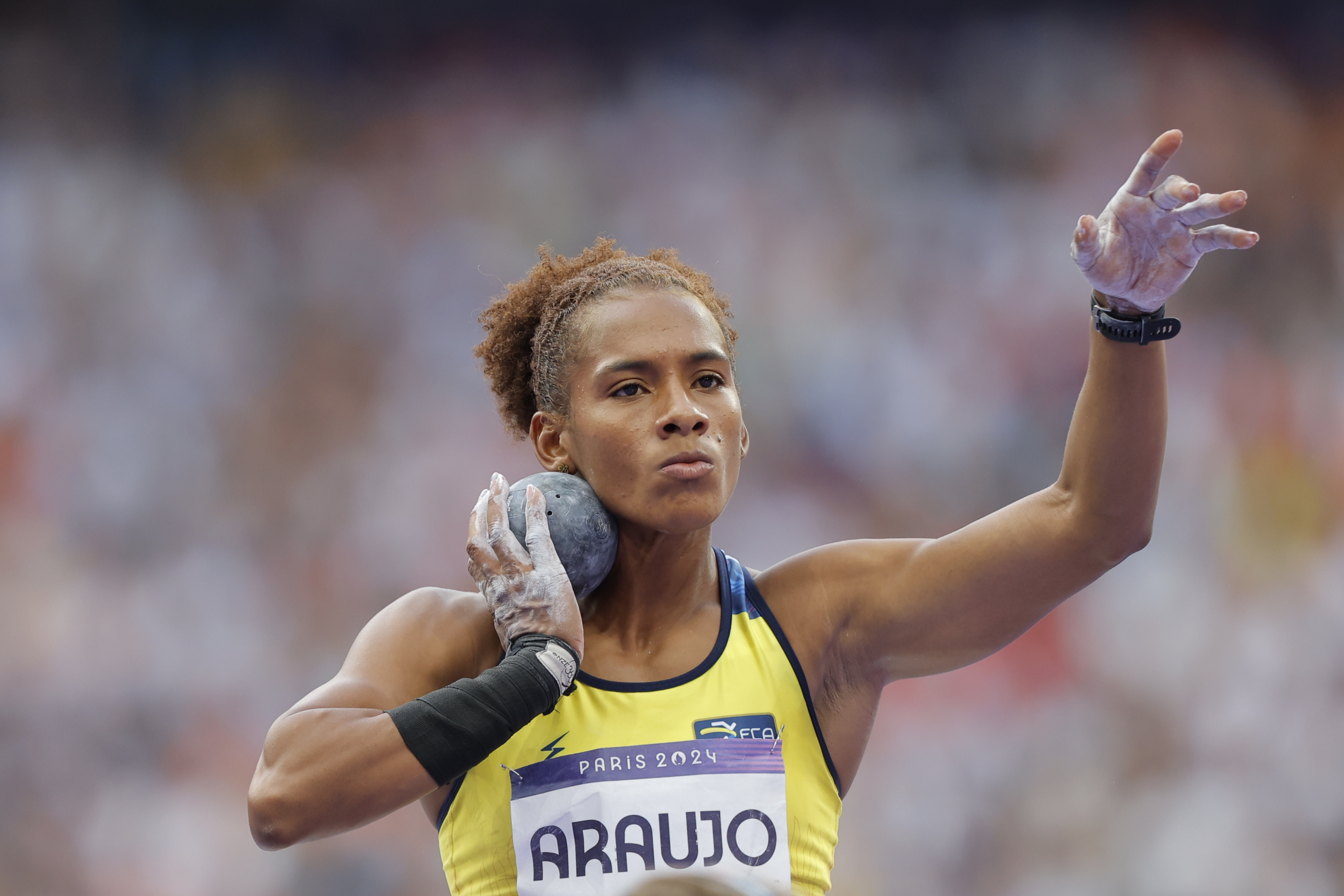¡Uno más!, Valeria Araújo sumó un diploma olímpico para Colombia en el heptatlón