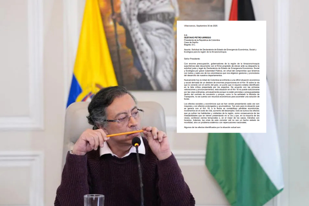 Gobernadores enviaron carta a Petro y piden declarar Estado de emergencia