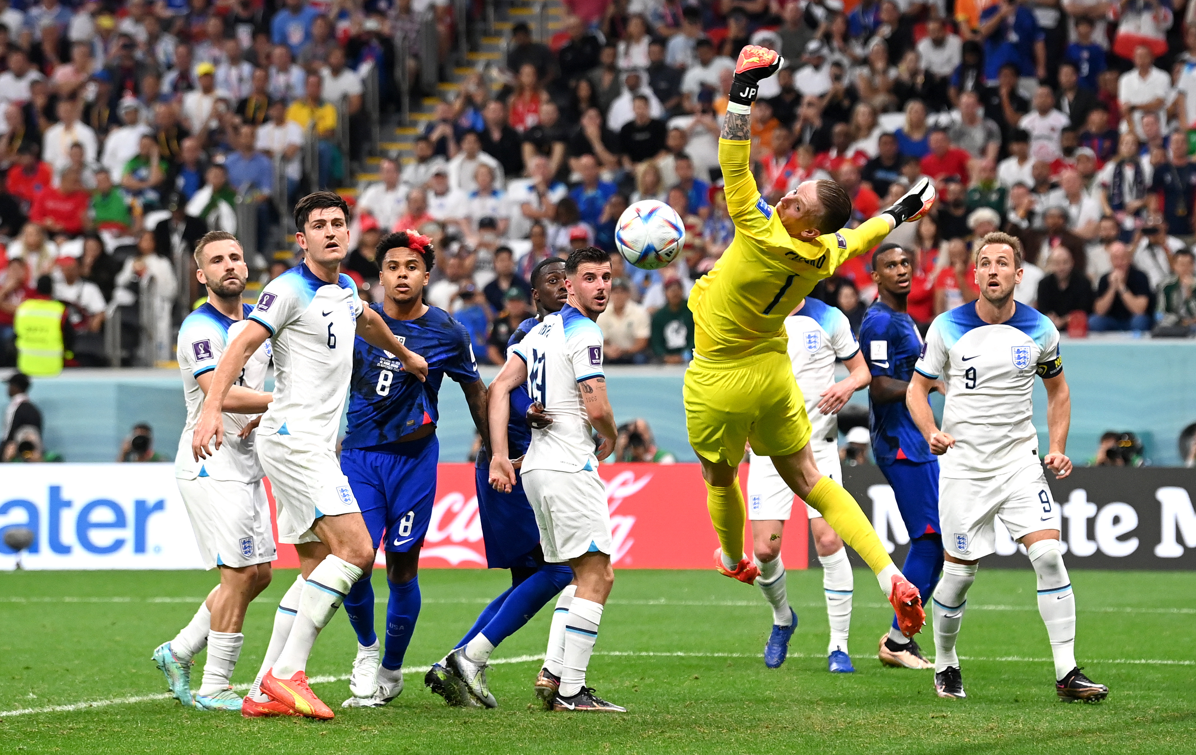 Catar 2022: No hubo goles entre Inglaterra y Estados Unidos